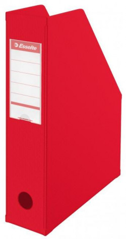 Stojan na časopisy Esselte VIVIDA 7cm červený