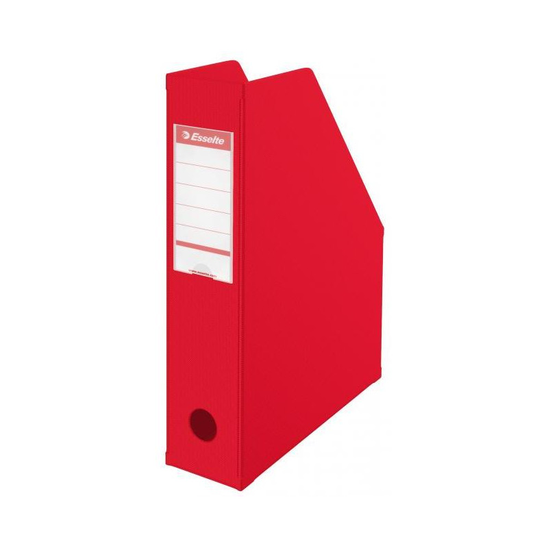 Stojan na časopisy Esselte VIVIDA 7cm červený