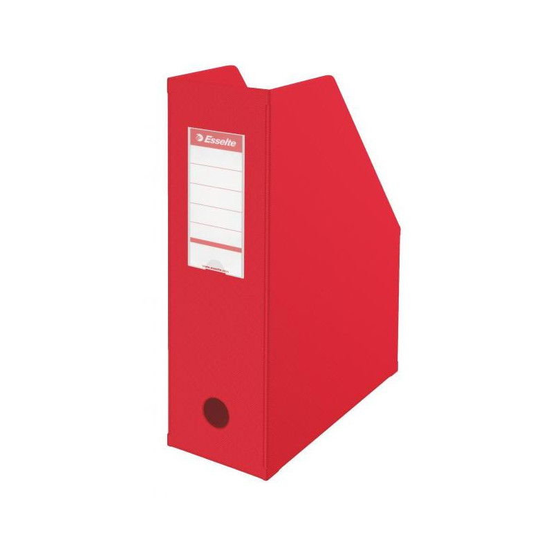 Stojan na časopisy Esselte VIVIDA 10cm červený