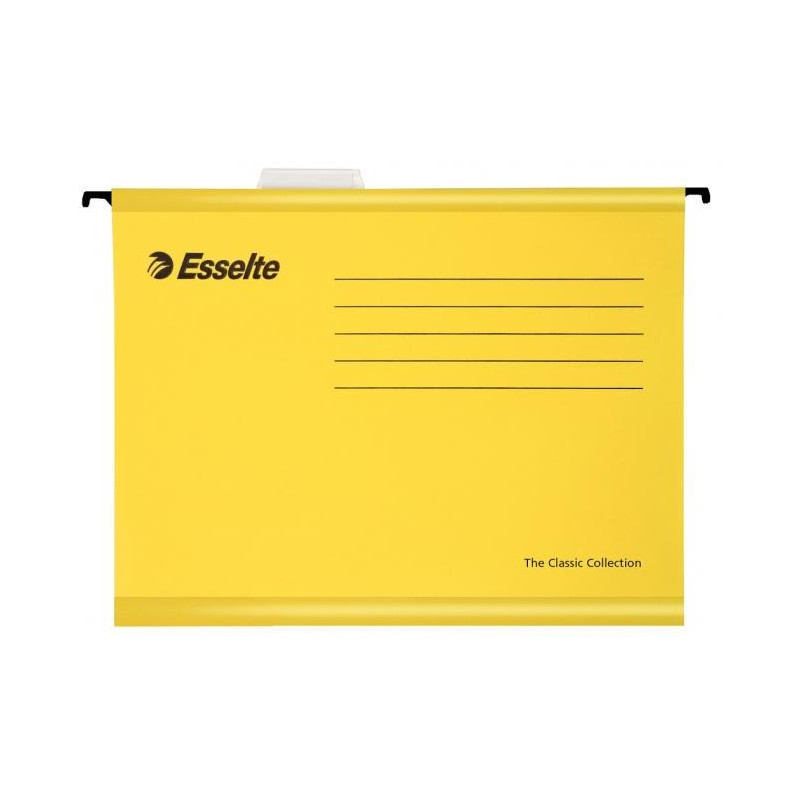 Závesný obal Esselte Classic žltý