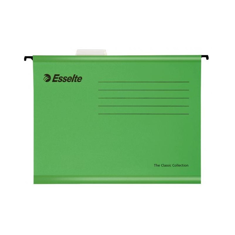 Závesný obal Esselte Classic zelený