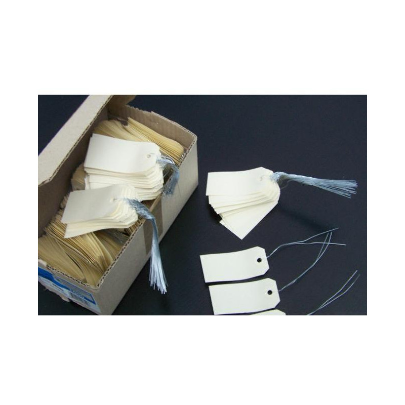 Identifikačný štítok s 30cm drôtikom 120x57mm APLI 1000ks