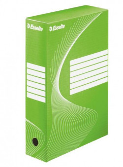Archívny box Esselte 80mm zelený/biely