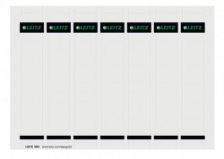 Chrbtové štítky potláčatelné pre zakladače Leitz 180° šírka chrbta 52 mm