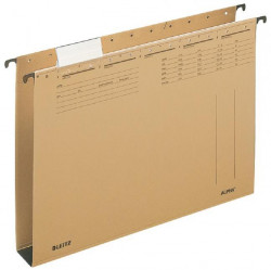 Závesný obal Leitz ALPHA 40mm dno hnedý