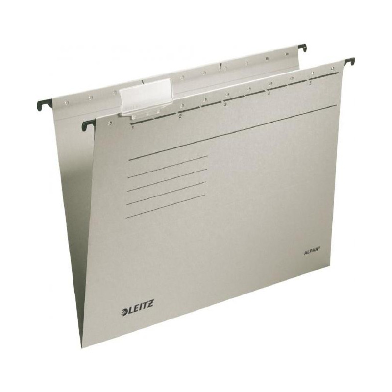 Závesný obal Leitz ALPHA sivý
