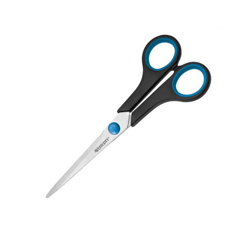 Nožnice Westcott Easy Grip 18cm modro-čierne