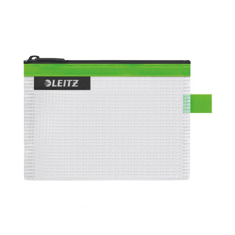 Plastový obal so zipsom Leitz WOW malý zelený