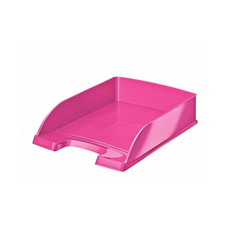 Odkladač Leitz WOW metalický ružový