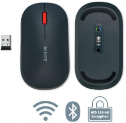 Bezdrôtová myš Leitz Cosy zamatová sivá