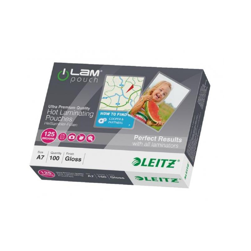 Laminovacie fólie Leitz A7, 125 mic