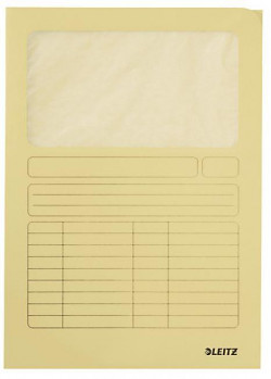 Zakladacie zložky s okienkom Esselte žlté