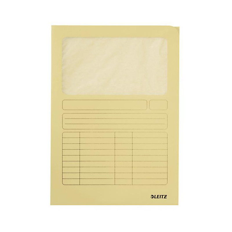 Zakladacie zložky s okienkom Esselte žlté