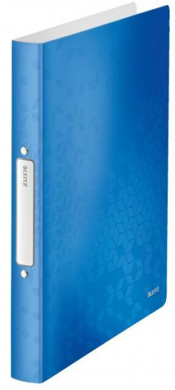 Zakladač 2-krúžkový Leitz WOW celoplastový modrý