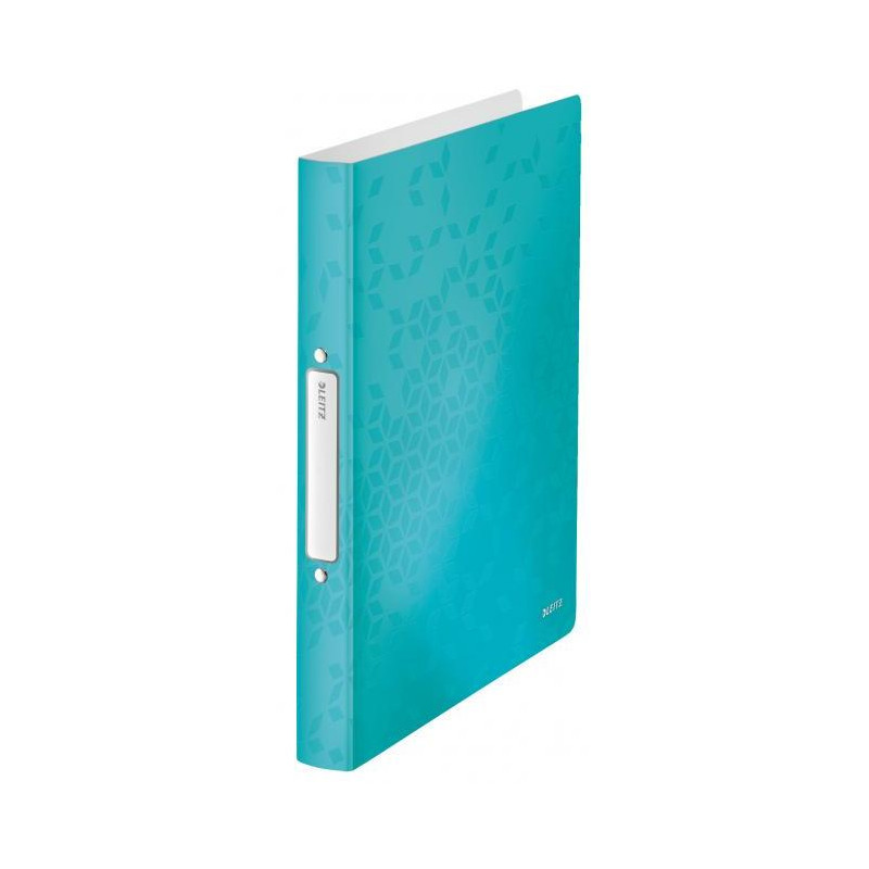 Zakladač 2-krúžkový Leitz WOW celoplastový ľadovo modrý