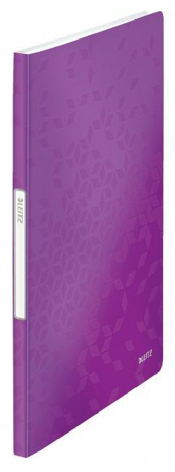 Katalógová kniha 20 Leitz WOW purpurová