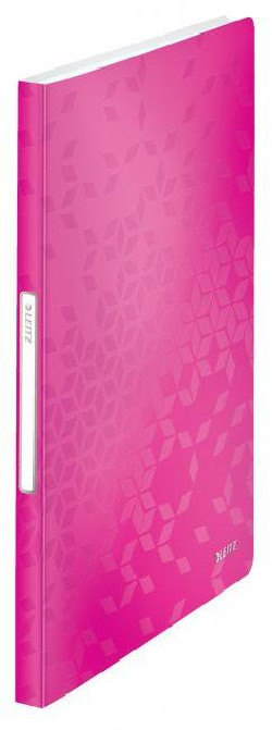 Katalógová kniha 40 Leitz WOW metalická ružová