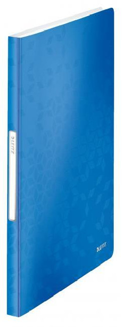 Katalógová kniha 40 Leitz WOW metalická modrá