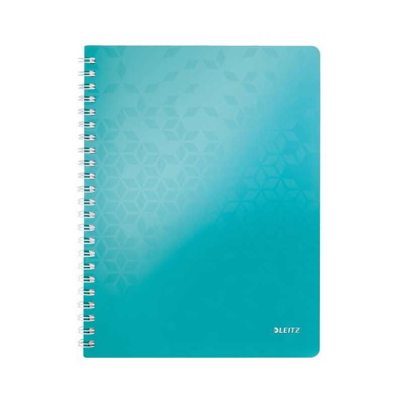 Blok poznámkový linajkový Leitz WOW A4 ľadovo modrý