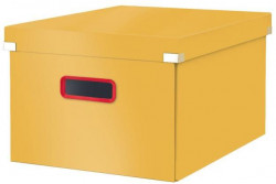 Stredná krabica Click & Store A4 Leitz Cosy teplá žltá
