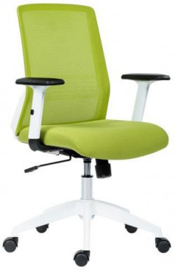 Kancelárska stolička Novello White zelená