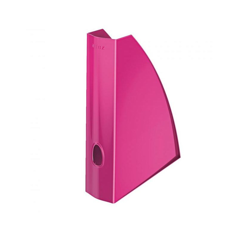 Stojan na časopisy Leitz WOW ružový