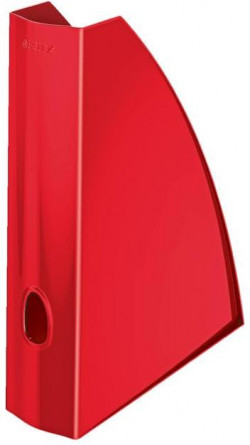 Stojan na časopisy Leitz WOW červený