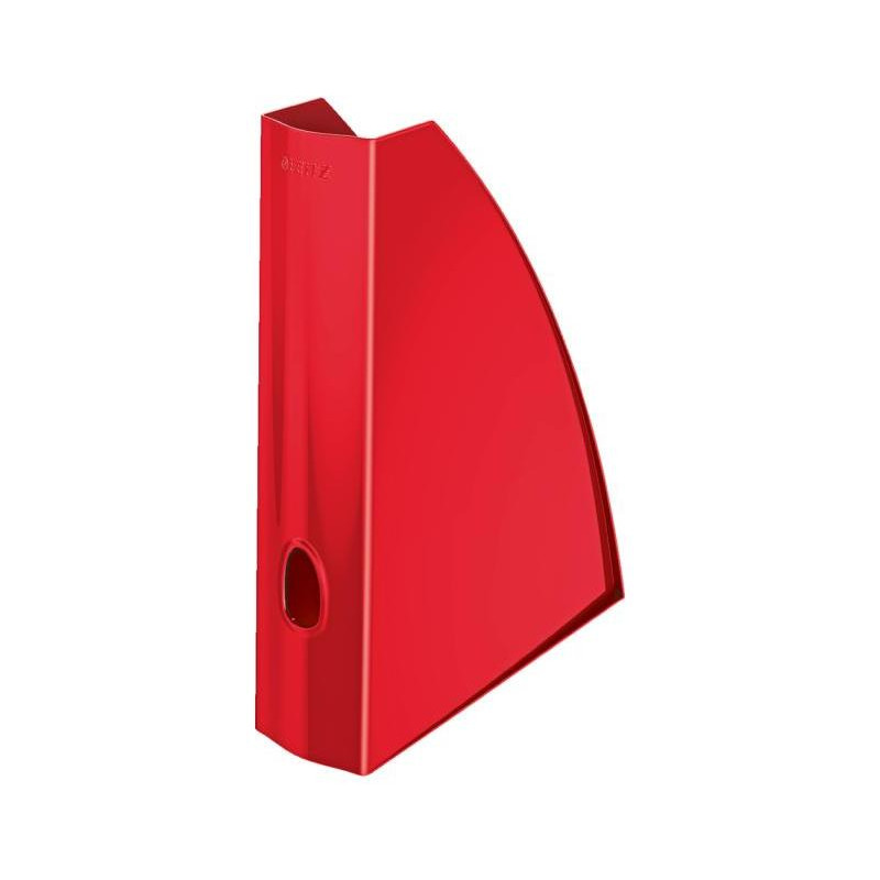 Stojan na časopisy Leitz WOW červený