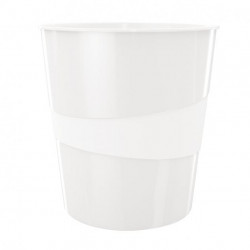 Kôš plastový Leitz WOW 15l biely