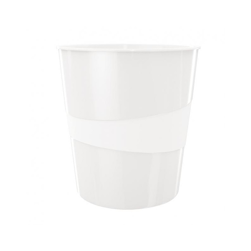 Kôš plastový Leitz WOW 15l biely
