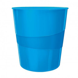 Kôš plastový Leitz WOW 15l modrý