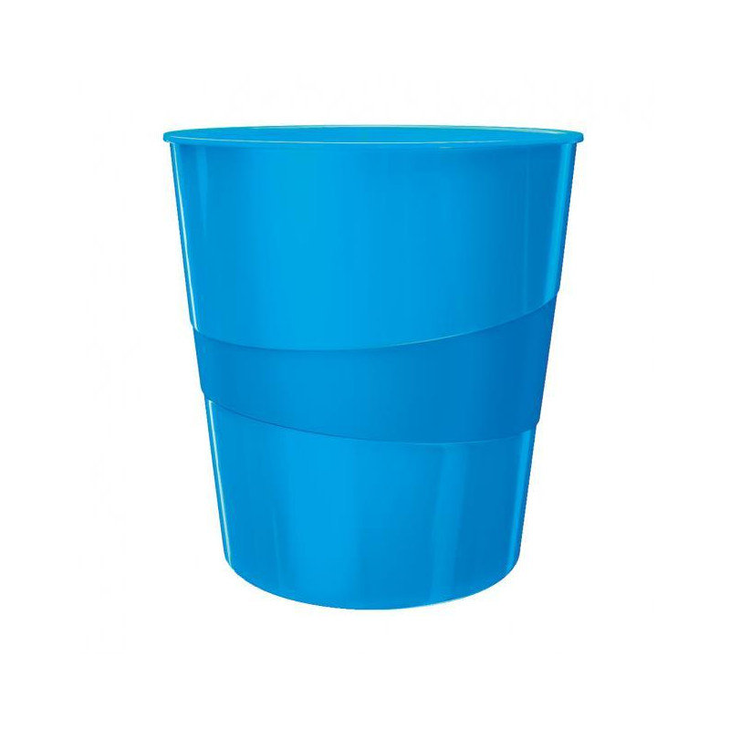 Kôš plastový Leitz WOW 15l modrý