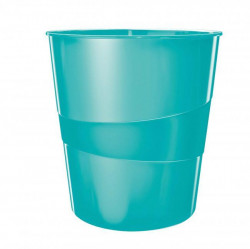 Kôš plastový Leitz WOW 15l ľadovo modrý