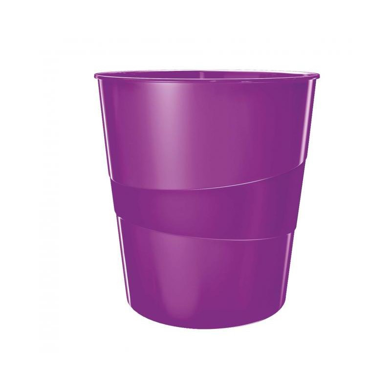Kôš plastový Leitz WOW 15l purpurový