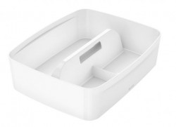 Organizér s držadlom Leitz MyBox L biely