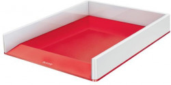 Odkladač Leitz WOW biely/červený