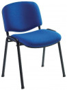 Rokovacia stolička Taurus TN modrá D4 - kostra čierna
