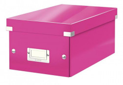 Krabica na DVD Click & Store WOW ružová