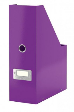 Stojan na časopisy Leitz Click & Store purpurová