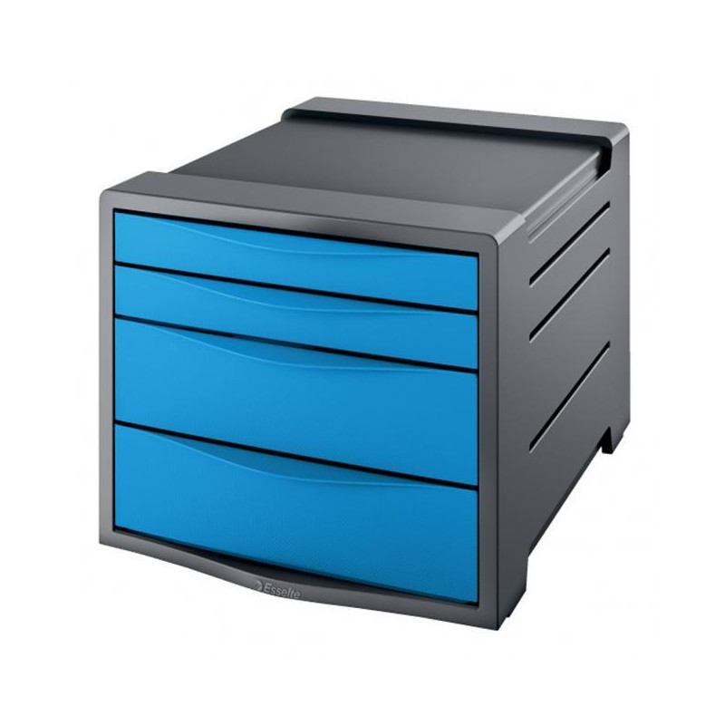 Zásuvkový box Esselte VIVIDA modrý