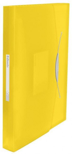 Aktovka plastová s priehradkami Esselte VIVIDA žltá
