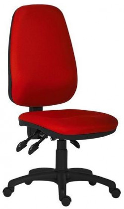 Kancelárska stolička 1540 ASYN červená D3