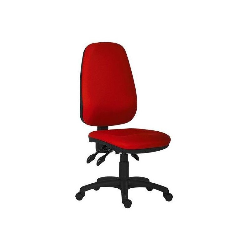 Kancelárska stolička 1540 ASYN červená D3