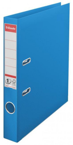 Zakladač pákový Esselte No.1 celoplastový 5cm VIVIDA modrý