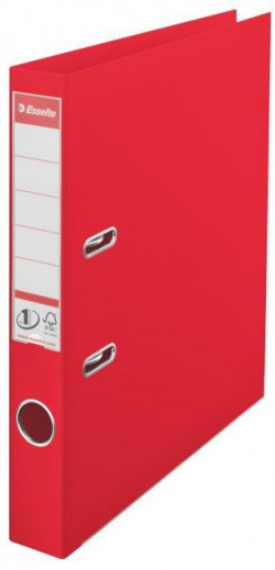 Zakladač pákový Esselte No.1 celoplastový 5cm VIVIDA červený