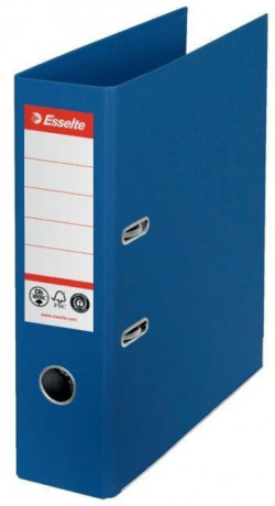 Zakladač pákový Esselte No.1 CO2 neutrálny recyklovaná lepenka 7,5cm modrý