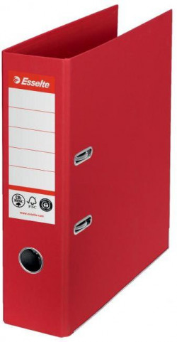 Zakladač pákový Esselte No.1 CO2 neutrálny recyklovaná lepenka 7,5cm červený
