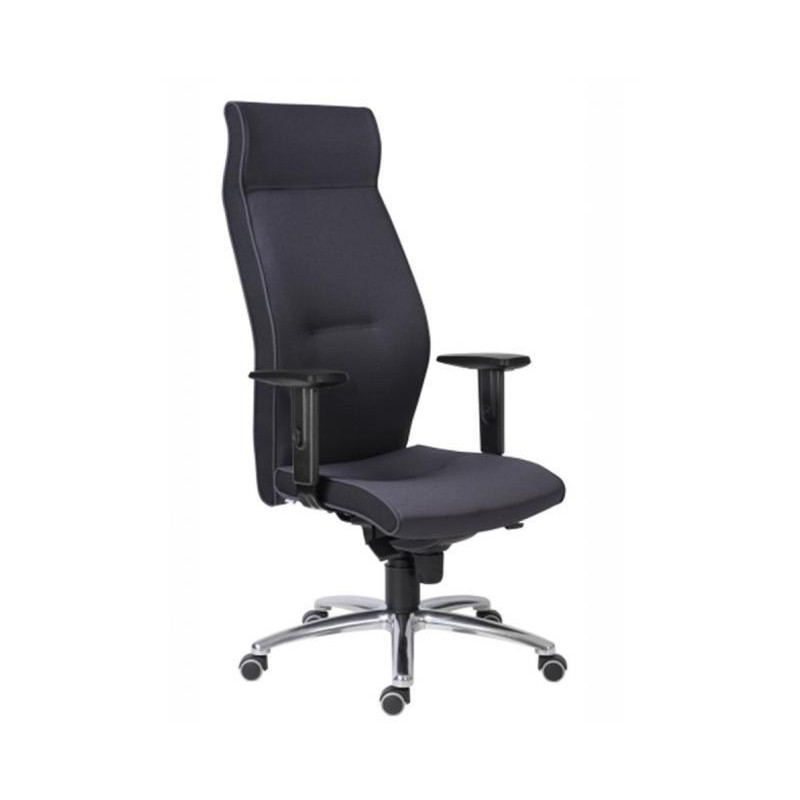 Kancelárske kreslo Lei 1824 SYN BN6 sivé + podrúčky