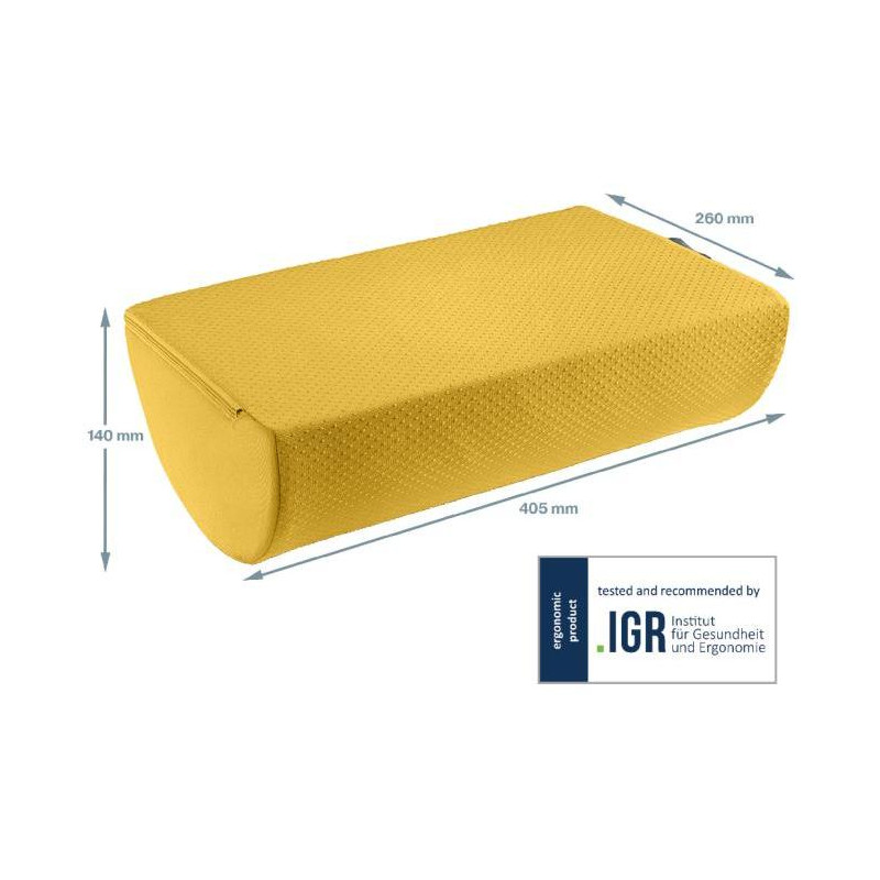 Opierka na nohy Leitz Cosy Ergo teplý žltý