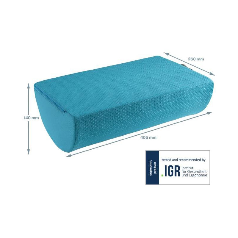 Opierka na nohy Leitz Cosy Ergo kľudný modrý